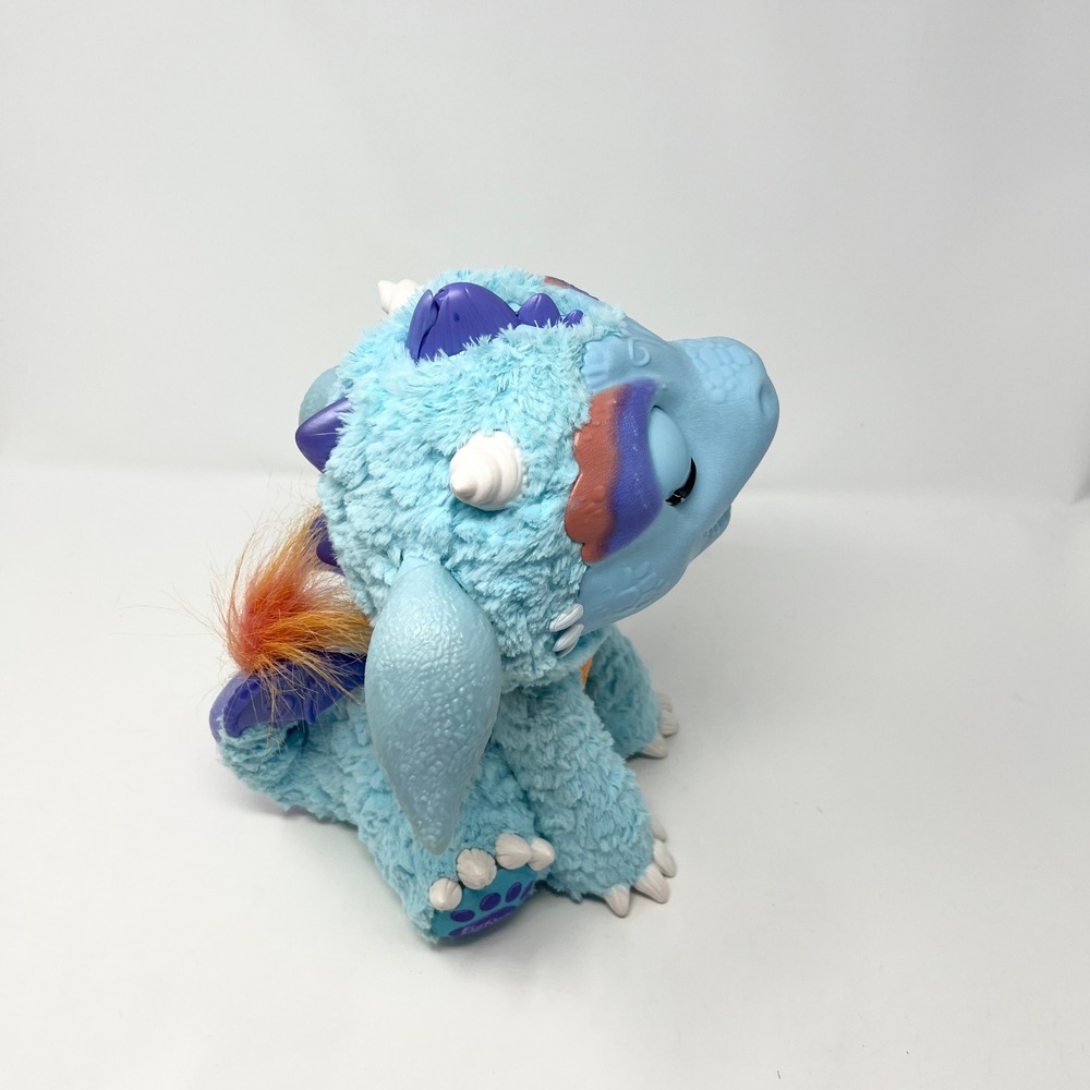 Hasbro FurReal Friends Torch My Blazin Dragon Interactive Plush Blue Tested - Picture 4 of 16
